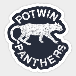 Potwin Panthers No Banner Sticker